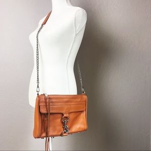 Rebecca Minkoff Tan MAC Morning After Clutch Purse